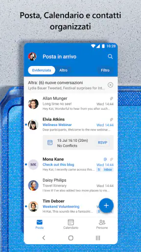 Microsoft Outlook Lite: Email screenshot