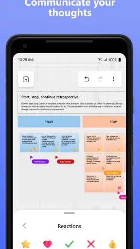 Microsoft Whiteboard screenshot