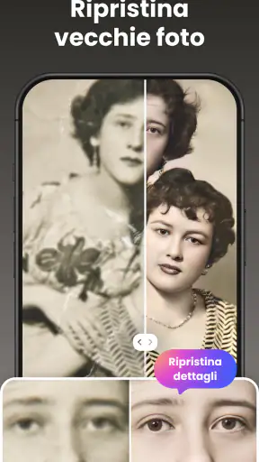 Migliora Foto AI - AI Enhancer screenshot