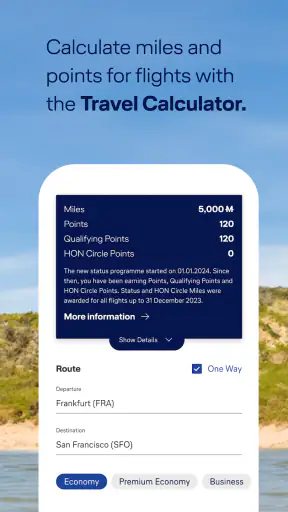 Miles & More screenshot