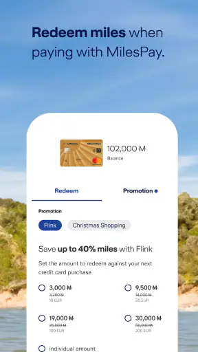 Miles & More screenshot