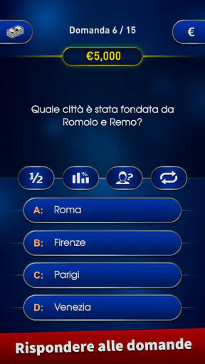 Milionario 2025 Gioco a quiz screenshot