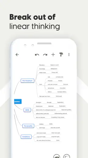 Mindomo (mappe mentali) screenshot