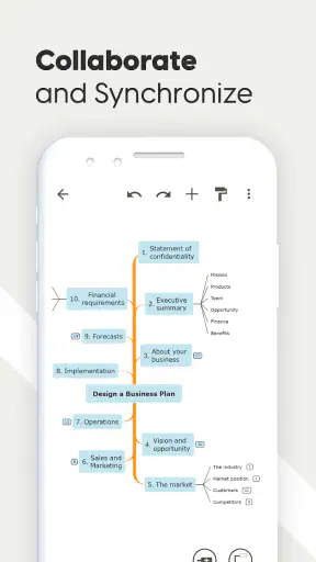 Mindomo (mappe mentali) screenshot
