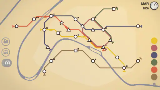 Mini Metro screenshot