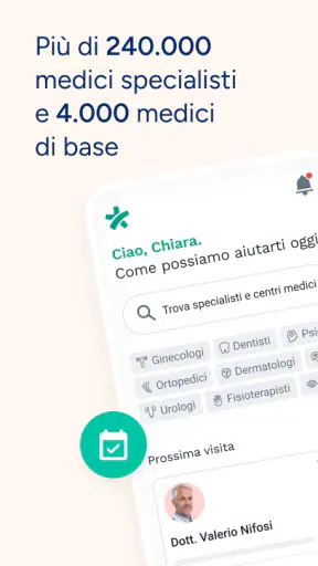 MioDottore: Prenota una visita screenshot