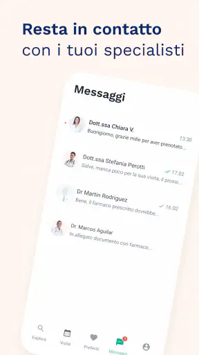 MioDottore: Prenota una visita screenshot