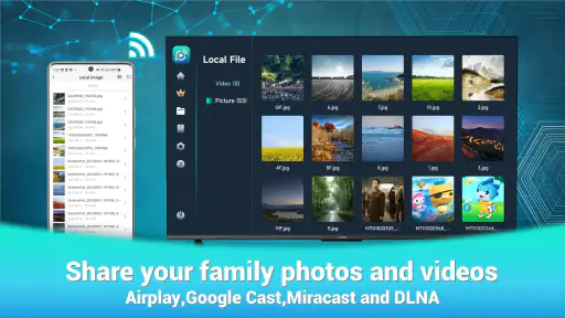 Mirrcast TV Receiver-Airplay screenshot
