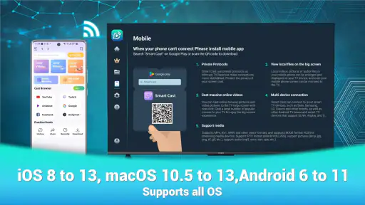 Mirrcast TV Receiver-Airplay screenshot