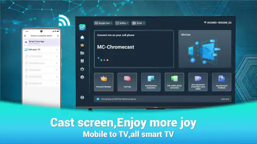 Mirrcast TV Receiver-Airplay screenshot
