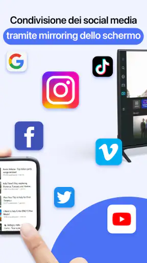 Mirroring Schermo - Cast TV screenshot