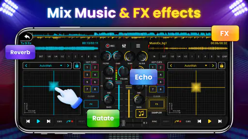 Mixer DJ - Mixer musicale screenshot