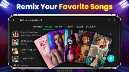 Mixer DJ - Mixer musicale screenshot