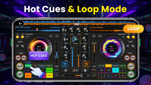 Mixer musicale per DJ - 3D DJ screenshot
