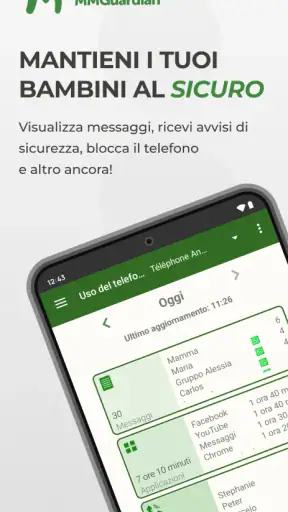 MMGuardian App Genitore screenshot