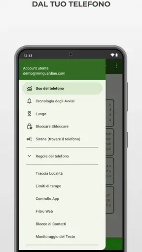 MMGuardian App Genitore screenshot