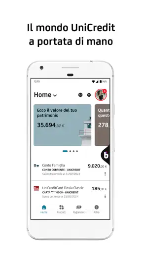 Mobile Banking UniCredit screenshot
