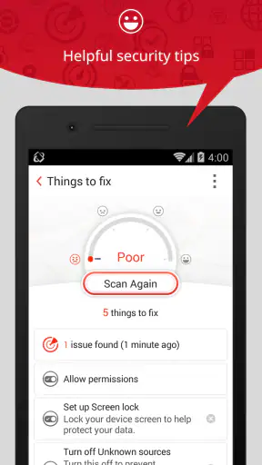 Mobile Security & Antivirus screenshot