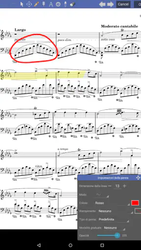 MobileSheets screenshot