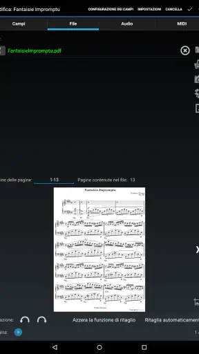 MobileSheets screenshot