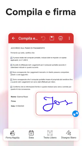 MobiPDF: editor PDF e scanner screenshot