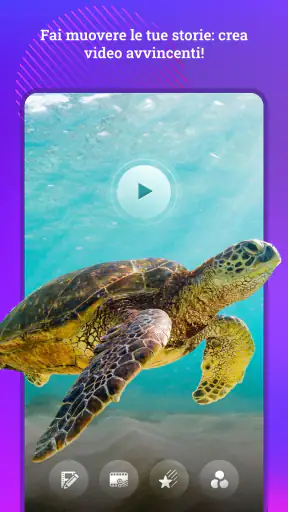 Modifica foto, cambio sfondo screenshot
