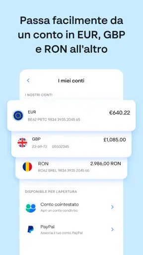 Monese screenshot