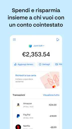 Monese screenshot