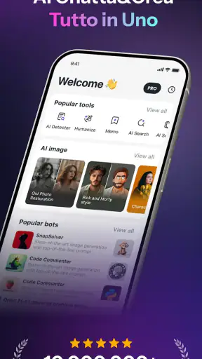 Monica IA: Chat & traduttore screenshot