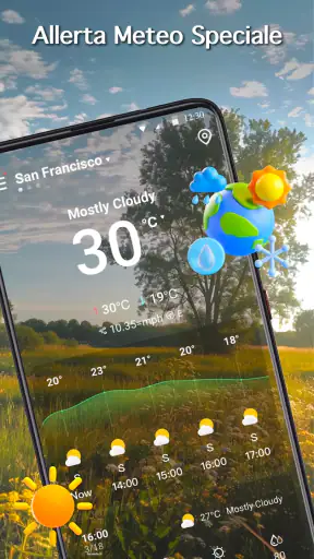 Monitor Meteo in Tempo Reale screenshot