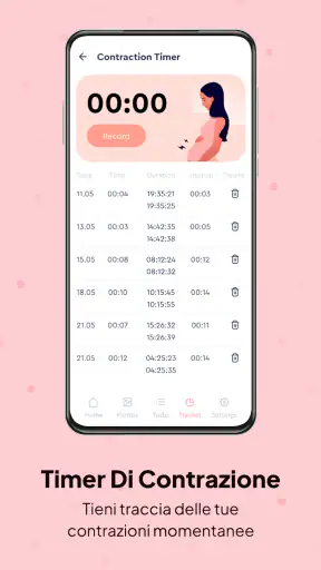 Monitoraggio della gravidanza screenshot