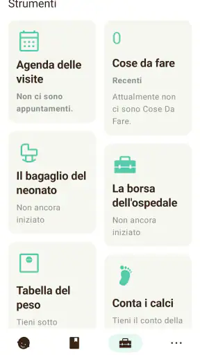 Monitoraggio Gravidanza Sprout screenshot