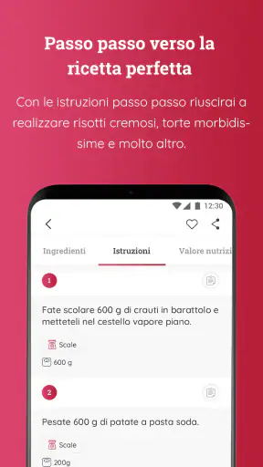 Monsieur Cuisine App screenshot