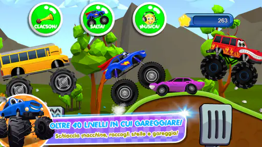 Monster Trucks Game for Kids 2 screenshot