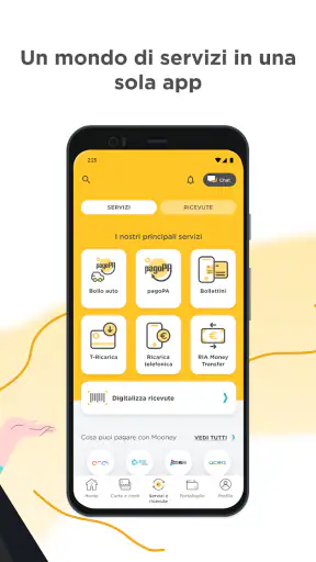 Mooney App: pagamenti digitali screenshot