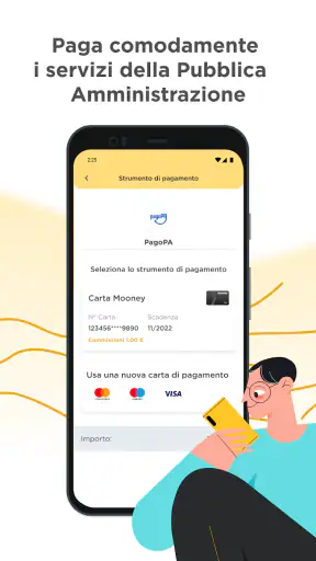 Mooney App: pagamenti digitali screenshot