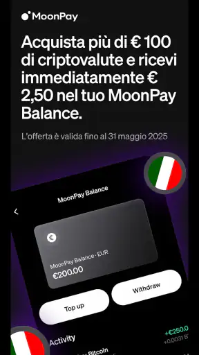 MoonPay: Crypto, Bitcoin, SOL screenshot