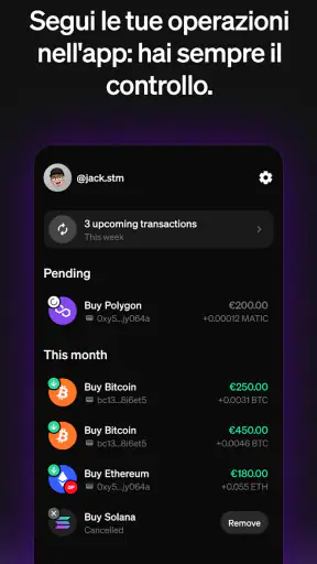 MoonPay: Crypto, Bitcoin, SOL screenshot