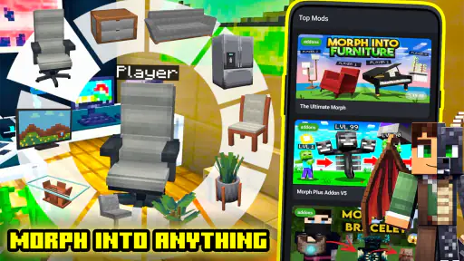 Morph Mods for Minecraft PE screenshot