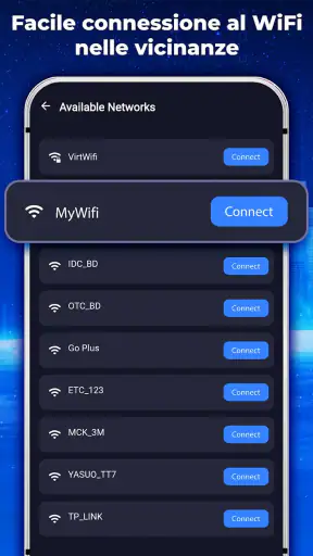 Mostra chiave password Wi-Fi screenshot