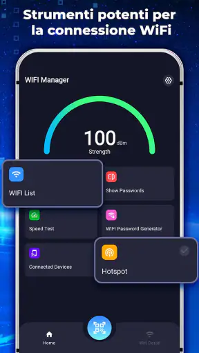 Mostra chiave password Wi-Fi screenshot