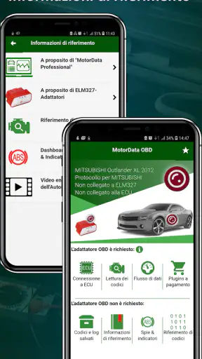 MotorData OBD ELM car scanner screenshot