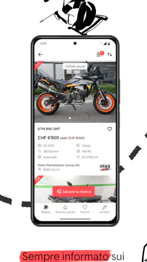 MotoScout24 Svizzera screenshot