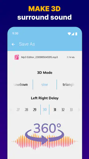 MP3 Cutter & Audio Trimmer screenshot