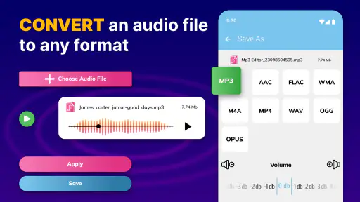MP3 Cutter & Audio Trimmer screenshot