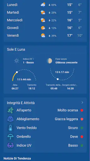 MSN Meteo - Previsioni e mappe screenshot