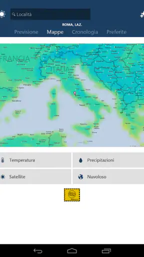 MSN Meteo - Previsioni e mappe screenshot
