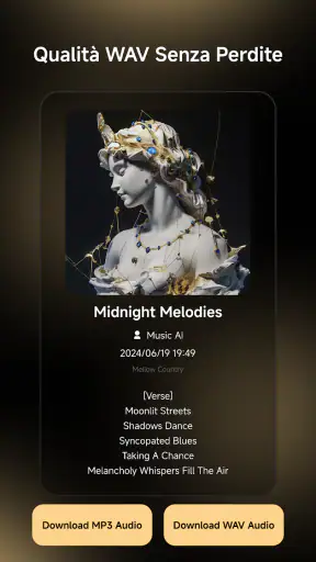 Music AI - Crea una canzone screenshot