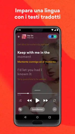 Musixmatch - Testi di Canzoni screenshot