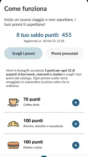 My Autogrill screenshot